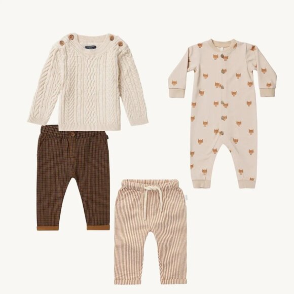 Rylee + Cru Other - NWT - lot of 4 organic clothes, Rylee + Cru and Noppies, 12-18 months